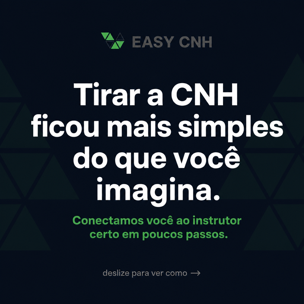 EasyCNH — Tirar a CNH ficou mais simples